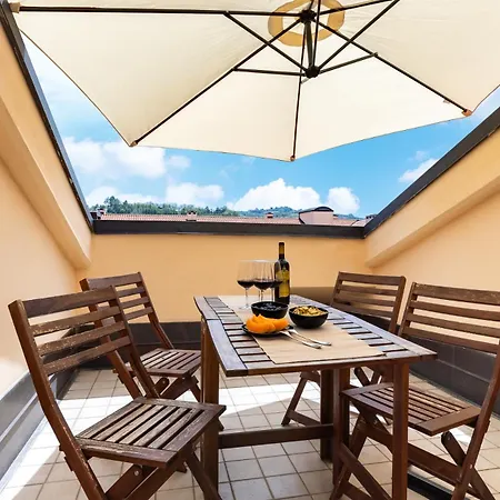 Modern With Double Terrace And Parking Daire *